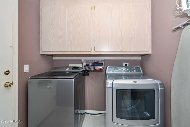 10806 W Adam Ave, Peoria, AZ 85373 - laundry room featuring cabinet space and separate washer and dryer