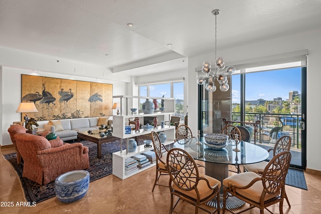 17 W Vernon Ave Unit 508, Phoenix, AZ 85003 - dining area with a chandelier