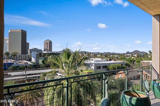 17 W Vernon Ave Unit 508, Phoenix, AZ 85003 - balcony with a mountain view