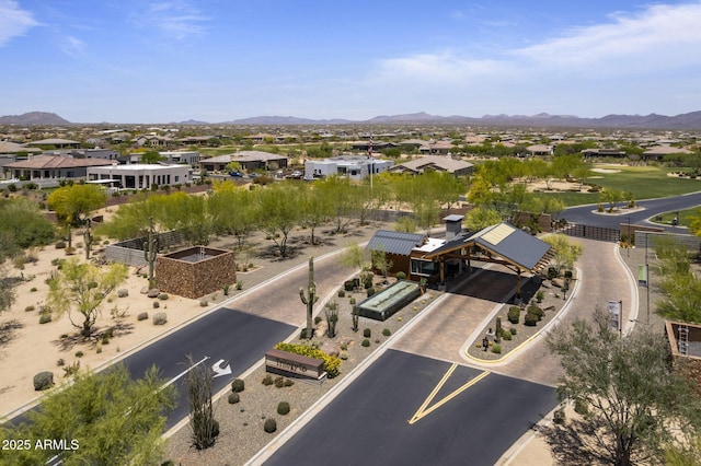 17245 E Desert Vista Trl, Rio Verde, AZ 85263 - aerial perspective of suburban area with mountains