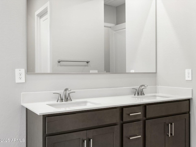 17621 W Pierson St, Goodyear, AZ 85395 - bathroom featuring double vanity