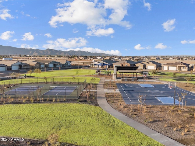 17621 W Pierson St, Goodyear, AZ 85395 - aerial view of residential area featuring a mountain backdrop