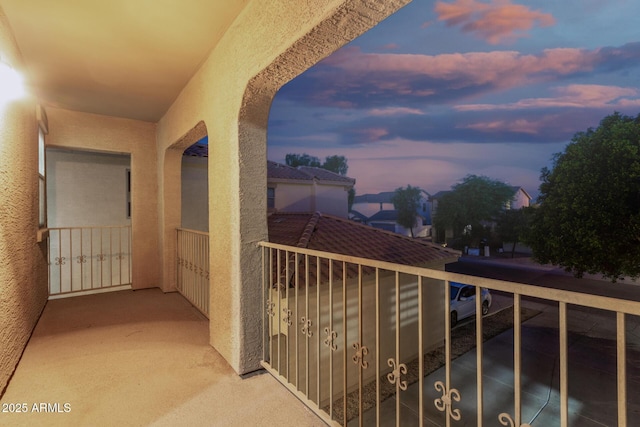 9350 W Williams St, Tolleson, AZ 85353 - view of balcony at dusk