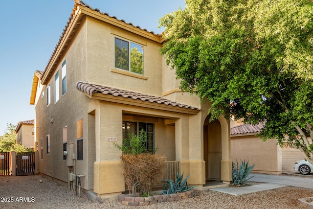 9350 W Williams St, Tolleson, AZ 85353 - view of front of property featuring a tile roof and stucco siding