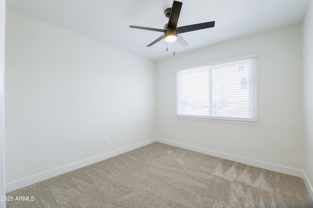 948 S Alma School Rd Unit 1, Mesa, AZ 85210 - spare room featuring carpet and ceiling fan