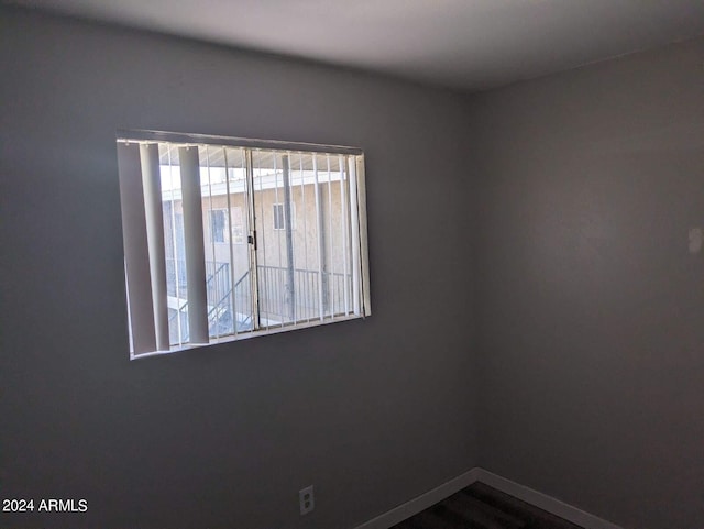 view of unfurnished room