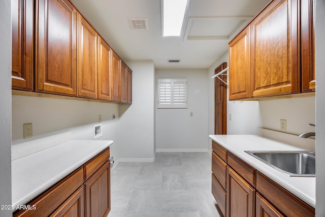 kitchen with sink