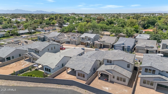 6727 N 9th Dr, Phoenix, AZ 85013 - aerial view of residential area with a mountainous background