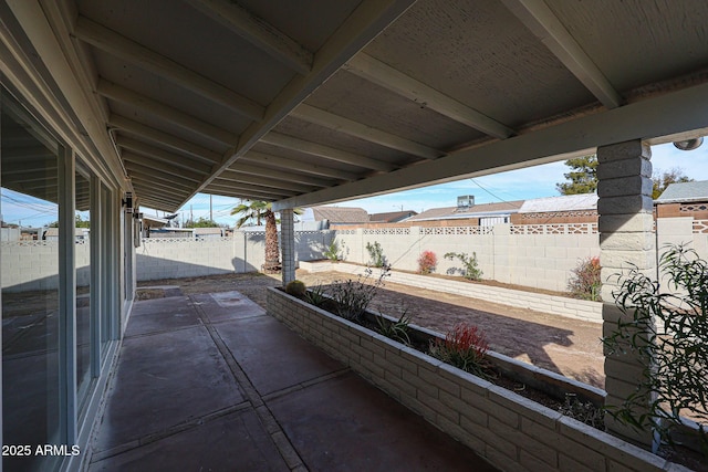 view of patio