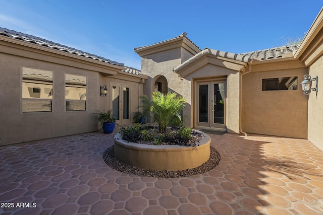 view of patio / terrace with french doors