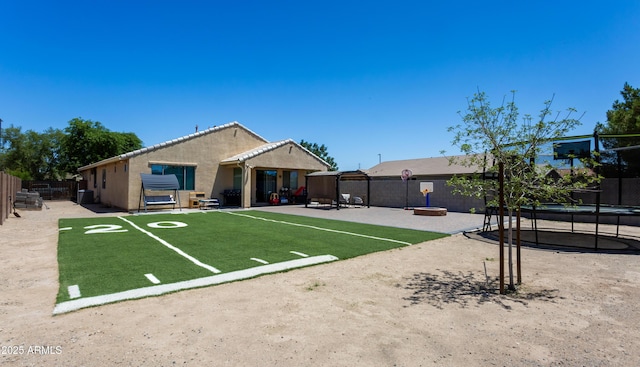 18575 W Vogel Ave, Goodyear, AZ 85338 - view of property's community featuring a patio and a fenced backyard