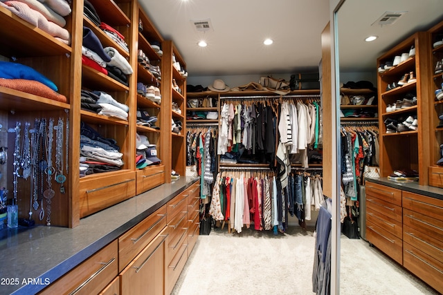 345 W Gardenia Dr, Phoenix, AZ 85021 - walk in closet with light colored carpet and visible vents