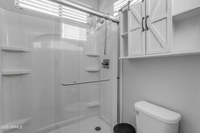 22837 E Silver Creek Ln, Queen Creek, AZ 85142 - full bathroom featuring toilet and a shower stall