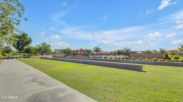 22837 E Silver Creek Ln, Queen Creek, AZ 85142 - surrounding community with a lawn and fence