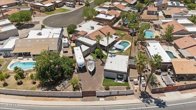 1670 E Whitten St, Chandler, AZ 85225 - aerial perspective of suburban area with a pool