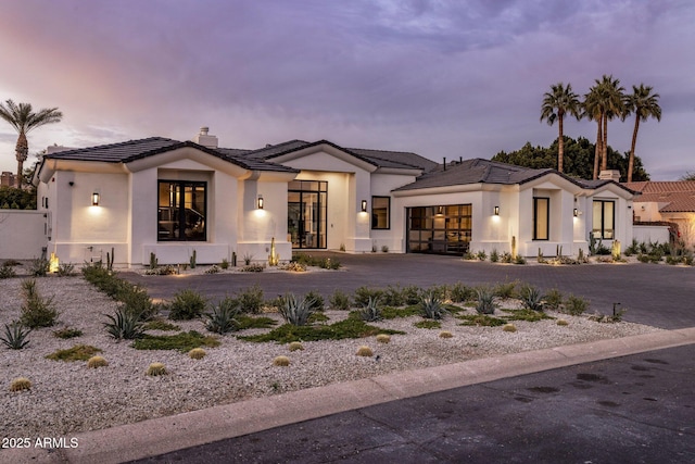 view of front of house featuring french doors