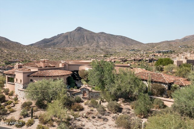 view of mountain feature