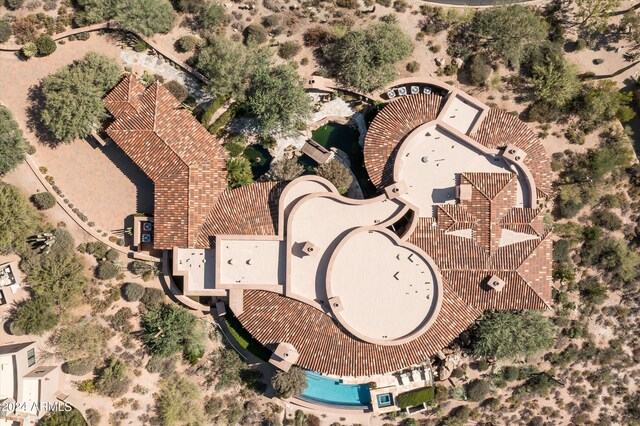 9808 E Honey Mesquite Dr, Scottsdale, AZ 85262 - bird's eye view