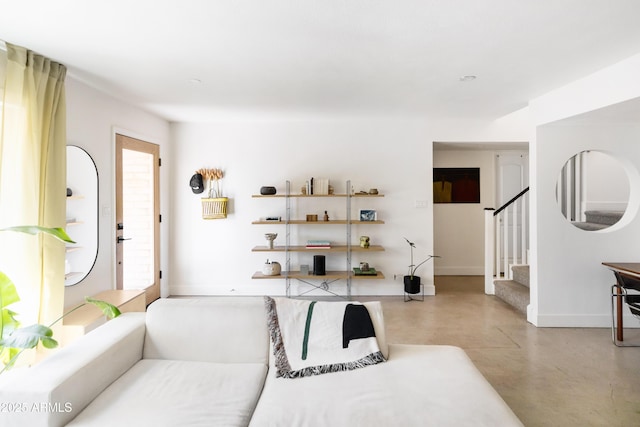 view of living room