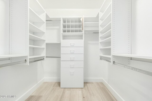 6102 E Aster Dr, Scottsdale, AZ 85254 - spacious closet featuring light wood-type flooring