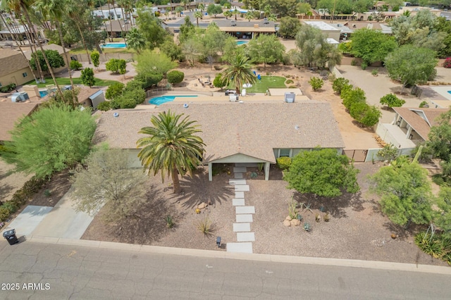 6102 E Aster Dr, Scottsdale, AZ 85254 - aerial perspective of suburban area