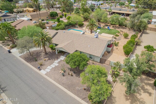 6102 E Aster Dr, Scottsdale, AZ 85254 - aerial perspective of suburban area