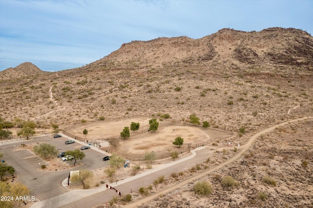 view of mountain feature