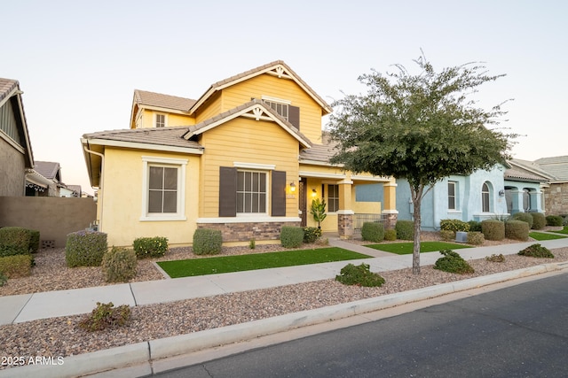 view of craftsman-style house