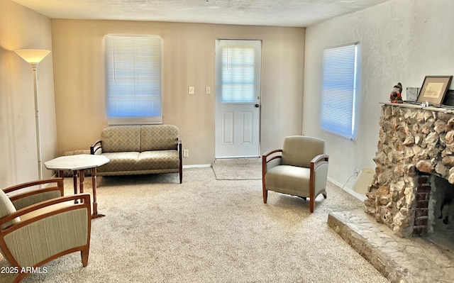 4211 N 32nd Ave, Phoenix, AZ 85017 - living area featuring carpet floors and baseboards
