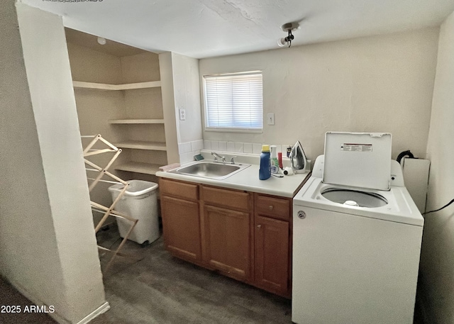 4211 N 32nd Ave, Phoenix, AZ 85017 - laundry room with washer / dryer and cabinet space
