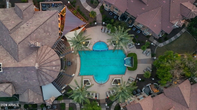 14250 W Wigwam Blvd Unit 2722, Litchfield Park, AZ 85340 - aerial view of a pool area