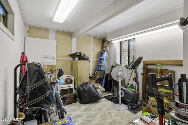 view of exercise room