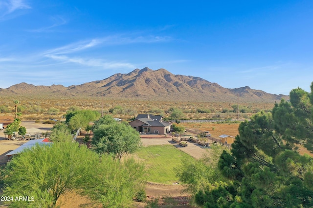 view of mountain feature