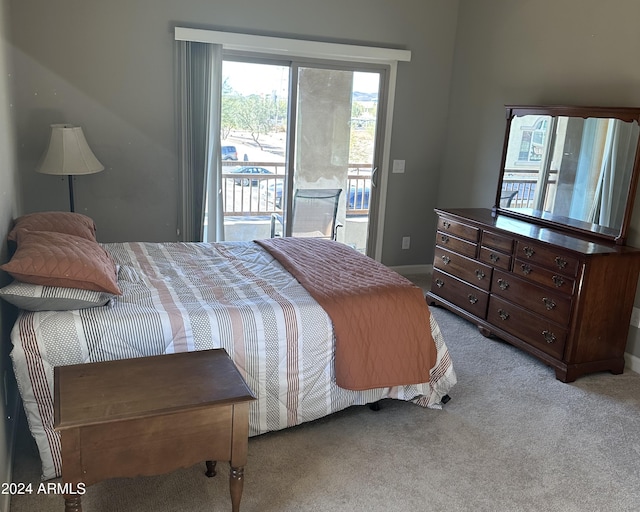 2150 W Alameda Rd Unit 2139, Phoenix, AZ 85085 - bedroom featuring carpet flooring, access to exterior, and baseboards