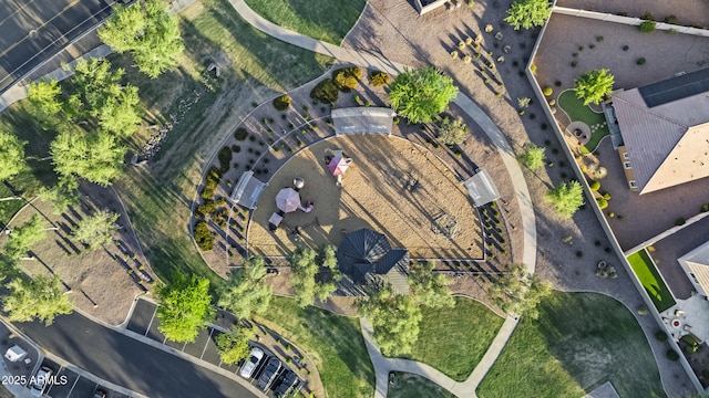 drone / aerial view