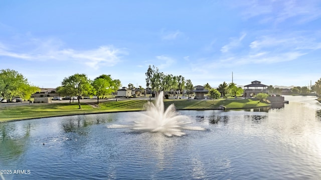 property view of water