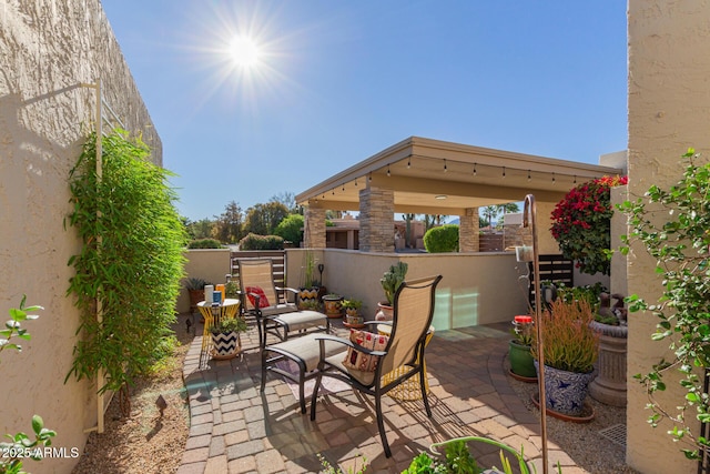 view of patio / terrace