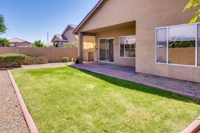 11664 W Eagle Ct, Surprise, AZ 85378 - view of yard with fence and a patio