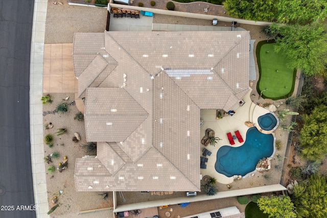 drone / aerial view