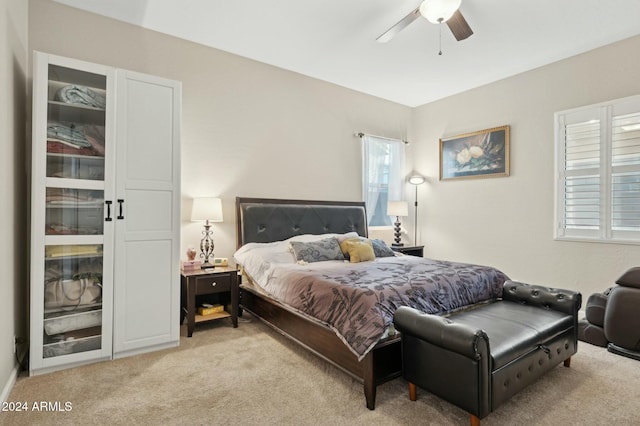 755 E Orchid Ln, Gilbert, AZ 85296 - carpeted bedroom featuring ceiling fan