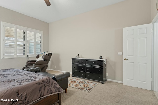 755 E Orchid Ln, Gilbert, AZ 85296 - carpeted bedroom featuring ceiling fan