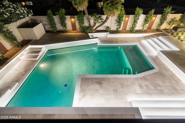 view of pool