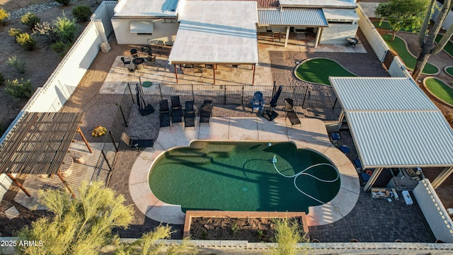 6520 E Peak View Rd, Cave Creek, AZ 85331 - view from above of property