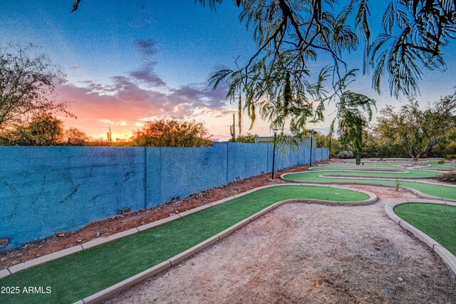 6520 E Peak View Rd, Cave Creek, AZ 85331 - view of home's community with an area to practice putting