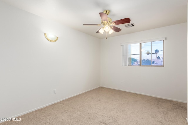 8450 S Stephanie Ln, Tempe, AZ 85284 - carpeted empty room featuring a ceiling fan and baseboards