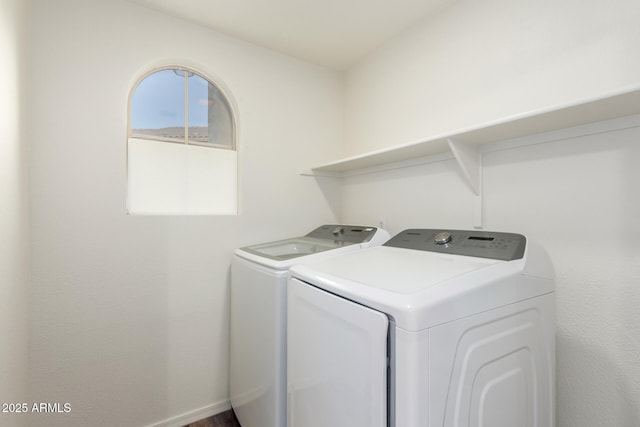8450 S Stephanie Ln, Tempe, AZ 85284 - washroom featuring washing machine and clothes dryer