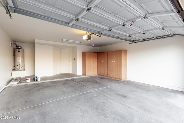 8450 S Stephanie Ln, Tempe, AZ 85284 - garage featuring a garage door opener and water heater