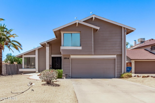 1914 S Brooks Cir, Mesa, AZ 85202 - view of front of home featuring an attached garage and concrete driveway