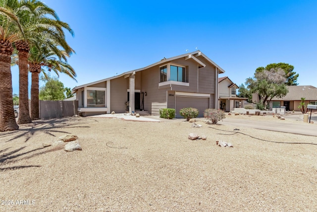 1914 S Brooks Cir, Mesa, AZ 85202 - mid-century inspired home with a garage and concrete driveway