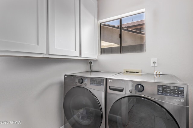 1914 S Brooks Cir, Mesa, AZ 85202 - laundry area with washer and clothes dryer and cabinet space